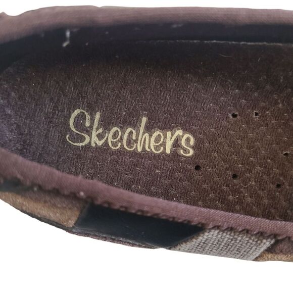 SKECHERS Shoes Boho Patchwork Slipons Unique Women's Sz 7.5 - Picture 7 of 14